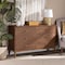Baxton Studio Landis Mid-Century Ash Walnut Finished Wood 6-Drawer Dresser 193-11303-ZORO - alternate 1